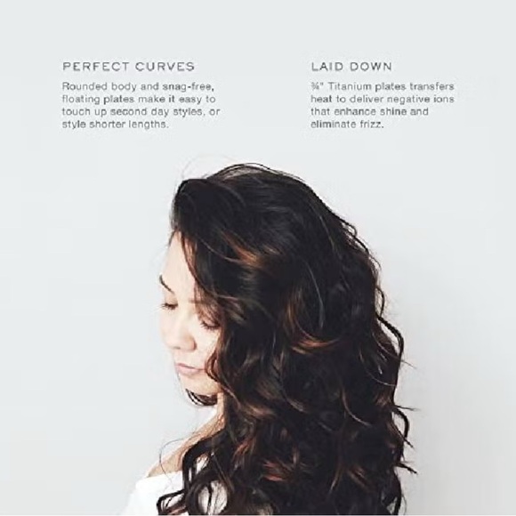 KRISTIN ESS Titanium Travel Size Mini Flat Iron Hair Straightener - Picture 7 of 16